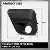 G-PLUS Fog Light Trim Cover Bezel Driver Side Compatible with Subaru Forester 2019-2021 57731SJ050