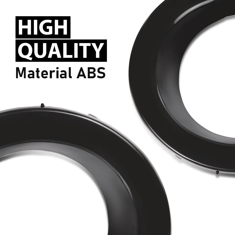 G-PLUS Fog Light Bezel Cover Ring Pair Left & Right Compatible with Land Rover Range Rover 2002-2009