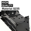 G-PLUS Bumper Bracket Front Left & Right Steel Set Compatible with Nissan Sentra FE+S 2013-2016, Fit Sentra FE+SV 2013-2014, Fit Sentra S, SL, SR, SV 2013-2019