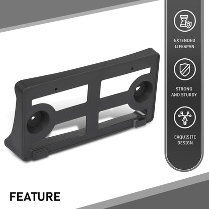 G-PLUS Front License Plate Bracket Holder Mounting, Compatible with Ford F150 Raptor Pickup 4-Door 3.5L 2017-2020, FO1068199, HL3Z17A385AB