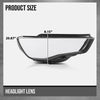 G-PLUS Headlight Lens Cover Compatible with Audi A3 2013-2016 8V0941004 Right Side Front Headlamp Lens Cover Clear