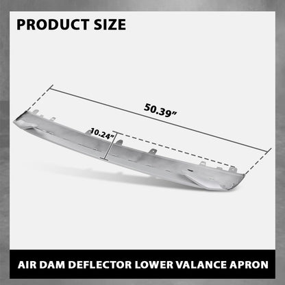 G-PLUS Front Lower Air Dam Deflector Valance Apron, Compatible with Audi Q5 SQ5 2021-2024, 80A807531DIX3, AU1095113