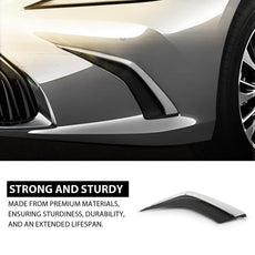 G-PLUS Front Bumper Trim Left for Lexus ES250 ES300h ES350 2019-2024 Chrome Black Product Image