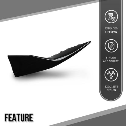 G-PLUS Right Front Bumper Side Lower Molding Trim Compatible with Toyota Camry SE 2025 TO1047135, 52712AQ040 Glossy Black