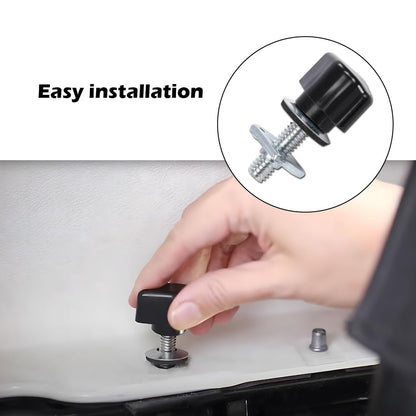 G-PLUS Universal Easy On Off Hard Top Fasteners Nuts Bolts Fits Jeep Wrangler YJ/TJ/JK Models 1987-2017