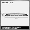 G-PLUS Front Bumper Lower Center Grille Cover Vent Trim, Compatible with Audi Q7 S-Line 2010-2015, 4L0807683C, 4L0807683E01C