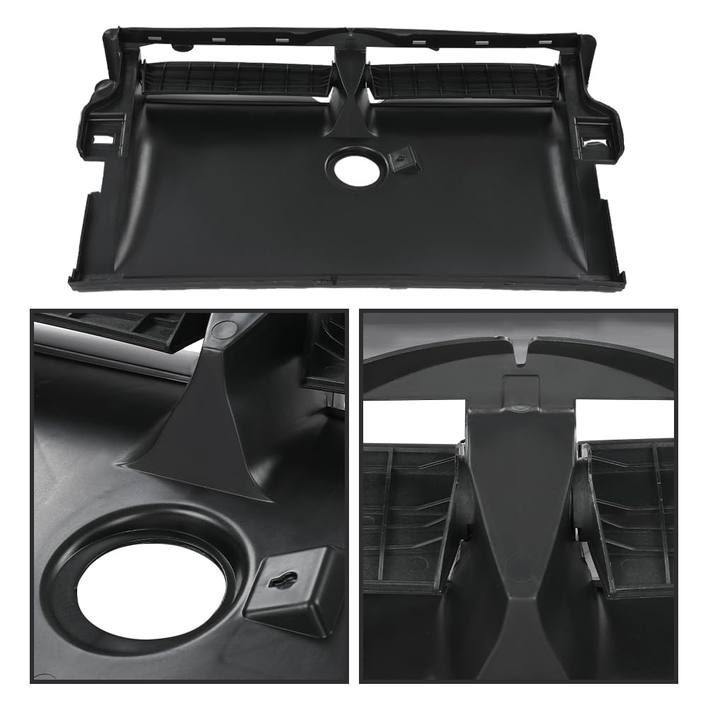 G-PLUS Cooling Radiator Active Grille Shutter Assembly without Controller/Motor/Actuator Compatible with Tesla Model 3 2017 2018 2019 2020 2021 1559787-00-A