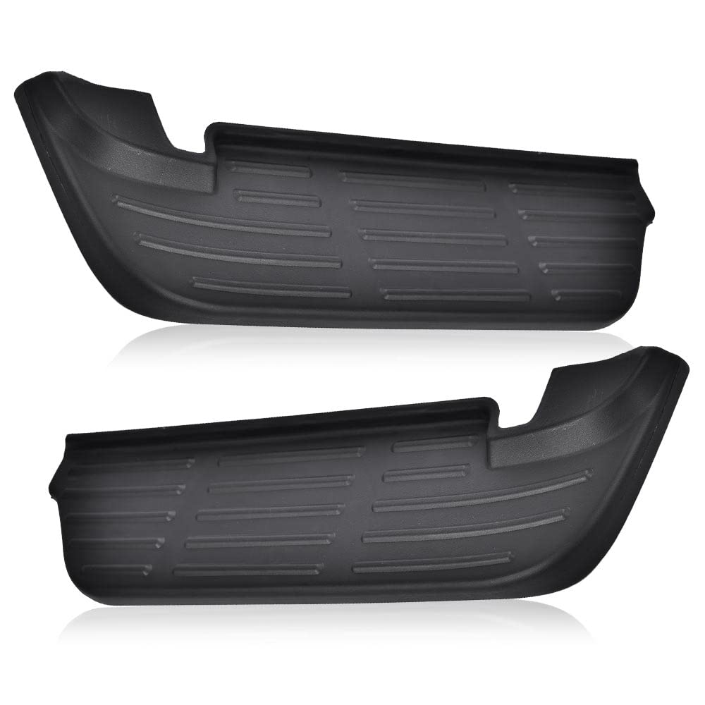 G-PLUS 2PCS Rear Bumper Step Pad Compatible with Ford F250 F350 F450 F550 Super Duty 1999-2007 Left & Right F81Z17B807AB, FO1191114, F81Z17B807AA, FO1191113