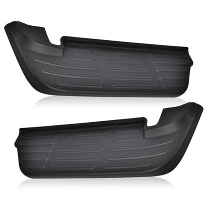 G-PLUS 2PCS Rear Bumper Step Pad Compatible with Ford F250 F350 F450 F550 Super Duty 1999-2007 Left & Right F81Z17B807AB, FO1191114, F81Z17B807AA, FO1191113