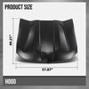 G-PLUS Front Hood Compatible with Chevy Colorado Z71 2023-2024 Black