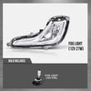 G-PLUS Bumper Fog Lights Compatible with Hyundai Accent 2012-2017 922011R010 922021R000 HY2592139 HY2593139 Left Driver Side & Right Passenger Side Clear Lens Fog Lamps
