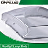 G-PLUS Front Headlight Lens Cover Compatible with 2004-2008 F150/06-08 Lincoln Mark LT, Left & Right Side (Smoky Lens)