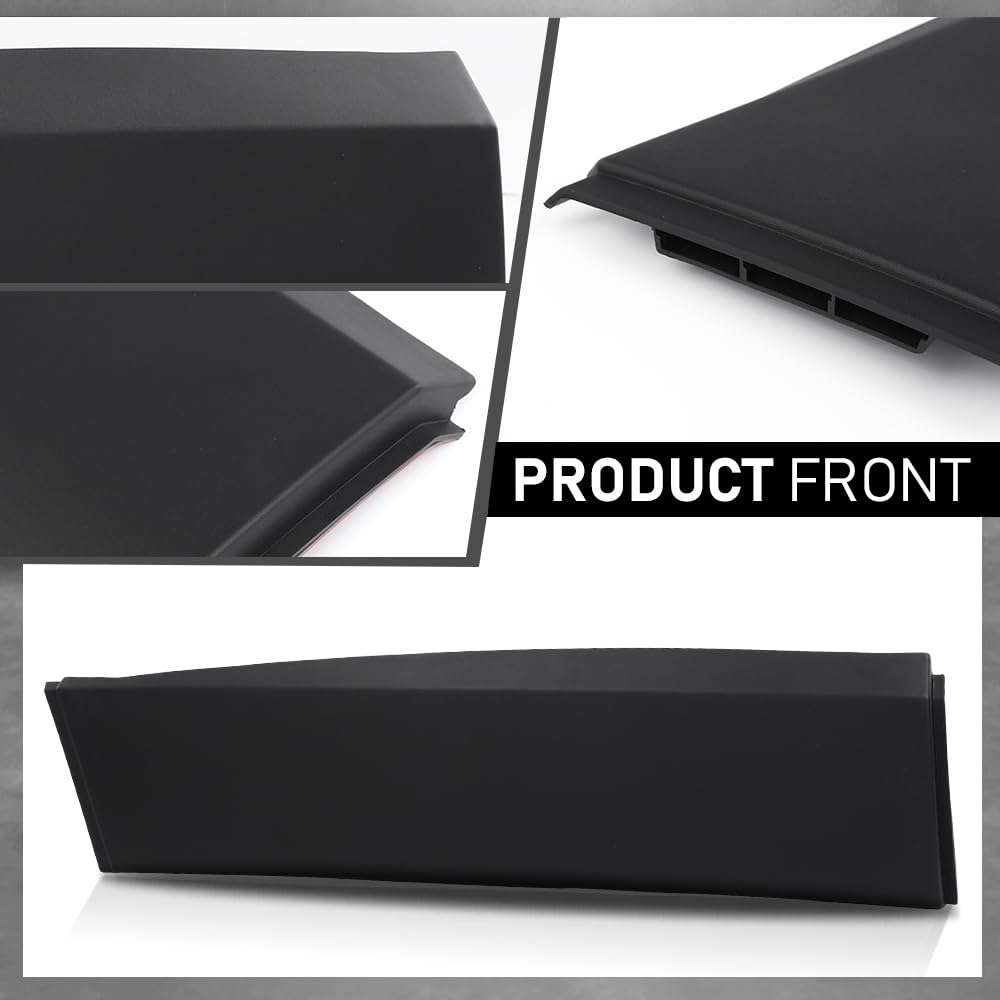 G-PLUS Rear Door Molding Rear Passenger Side Compatible with Jeep Cherokee 2014-2022 Black CH1505110, 6VX68RXFAC