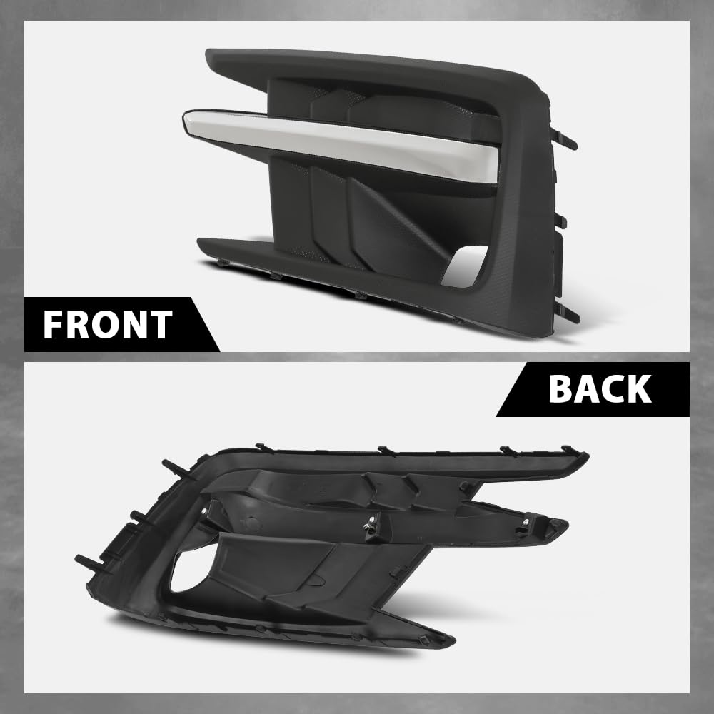 G-PLUS Front Bumper Fog lamp Cover Left Compatible with Subaru Ascent 2019-2022 57731XC03A