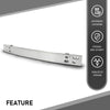 G-PLUS Front Left Right Side Bumper Brackets Compatible with 2021 Toyota Prius 2020 Edition/Fit Toyota Prius 2016-2022 5211547050, 5211647050, TO1043128, TO1042128