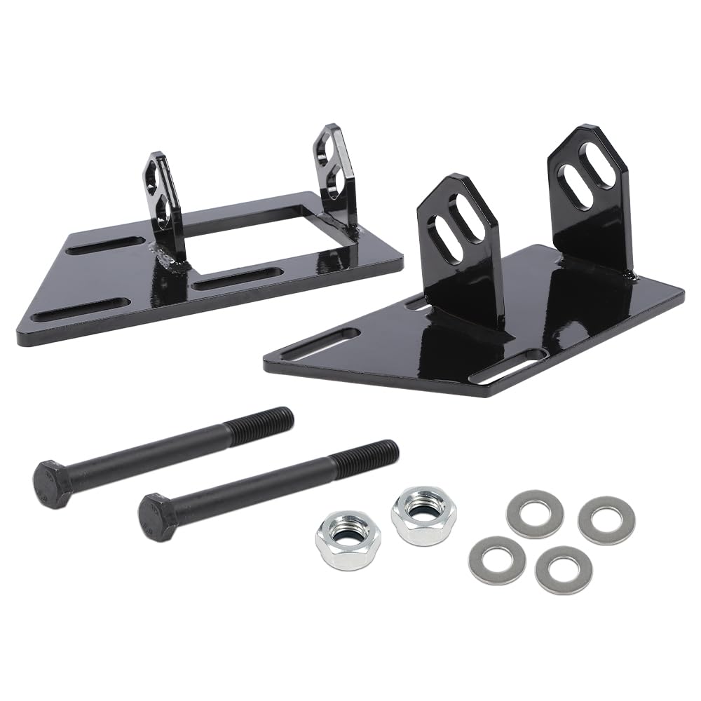 G-PLUS Engine Swap Mounts Brackets Compatible with Chevy Blazer / S10 2WD 1983-2005 and GMC Jimmy S15 / Sonoma S15 2WD 1983-2005 and Oldsmobile Bravada 2WD 1991-2004