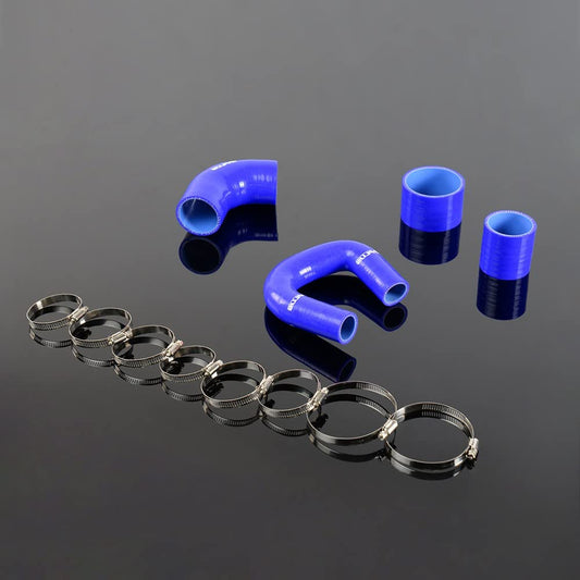 G-PLUS Silicone Hose Intercooler Turbo Clamps kit Compatible With Subaru Impreza GC8 EJ20 VERS 5-6 WRX STI 1999-2000 4PCS,Blue