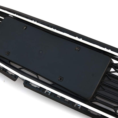 G-PLUS Honeycomb Grille Mesh Assembly Black Covers Automotive Car Front Bumper Lower Grille Compatible with Chevy Cruze 2016-2018