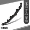 G-PLUS Front Radiator Support Compatible with Porsche Cayenne All Engine 3.0L 3.6L 4.8L 2011 2012 2013 2014 2015 2016 2017 2018 95850593140 Black