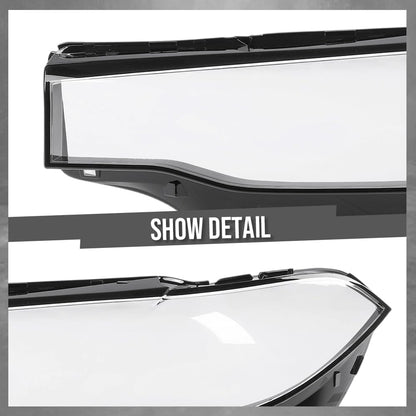 G-PLUS Headlight Lens Cover Compatible with BMW X7 X7M G07 2019-2022 Left Side Front Headlamp Lens Cover Clear