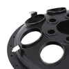 G-PLUS 10" Black Wheel Cover Hub Caps Compatible with EZGO Club Car and Yamaha Golf Cart Hubcaps Set of 4