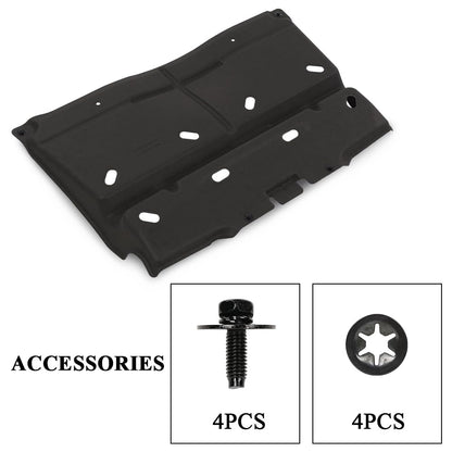 G-PLUS Splash Panel Shield Under Diaper w/Mounting Screw Compatible with 2015-2020 Ford F150 with Gasoline Engine/Not Fit Raptor Model/Not Fit 3.0L Diesel ML3Z-7222-D