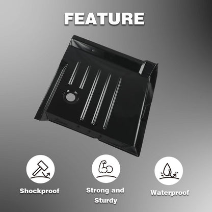 G-Plus Cab Floor Pan Compatible with Chevy Silverado GMC Sierra 1500 2500 3500 1999-2006 Front Driver Side (Left) 0856-221 Black Steel