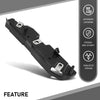 G-PLUS Front Left Side Bumper Mount Bracket Compatible with Ford Edge 2019-2022 PP Black