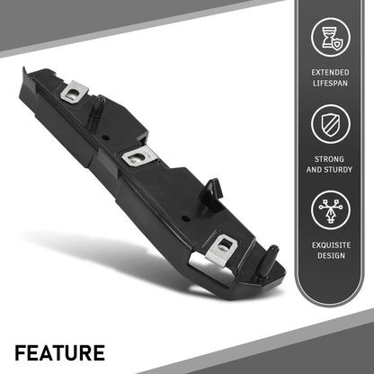 G-PLUS Front Left Side Bumper Mount Bracket Compatible with Ford Edge 2019-2022 PP Black