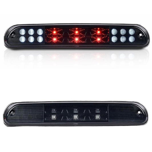 G-PLUS LED 3rd Brake Light Compatible with Ford F250 F350 F450 F550 Super Duty 1999-2015 Stop Cargo Light Smoke Lens Black Housing CC3Z13A613A,CC3Z13A613B