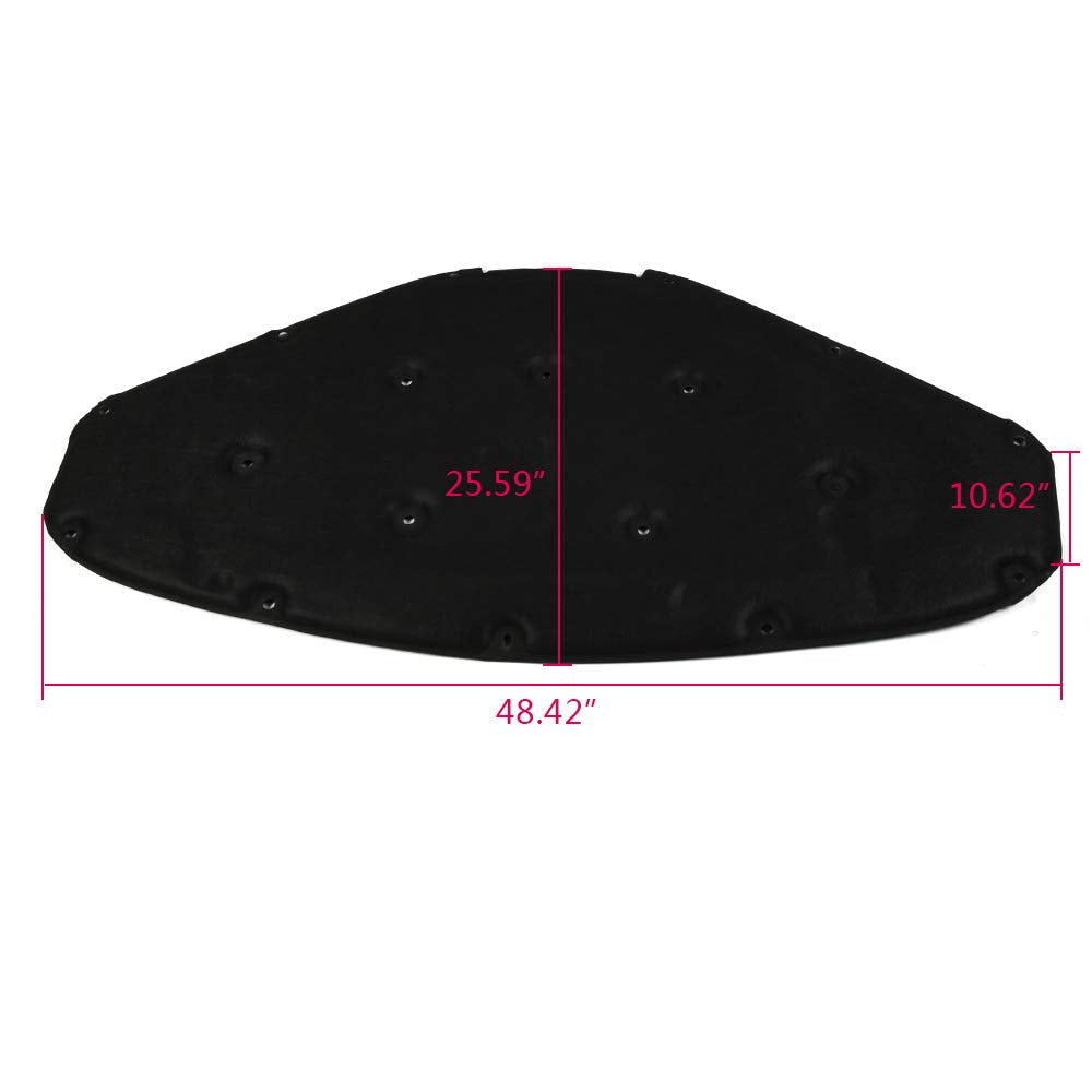 G-PLUS Compatible for BMW F20 F21 F30 F31 F34 F35 F36 Engine Hood Sound Insulation Pad Liner Heat Shield 51487221993