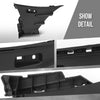 G-PLUS Front Right Side Lower Bumper Air Shield Compatible with Benz A220 & A35 AMG 2019 2020 2021 2022 With AMG Package 1778853903, MB1039211 Black