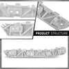 G-PLUS Rear Left Lower Bumper Support Bracket, Compatible with Ford Escape 2013-2016, Driver Side, CJ5Z17D943D, FO1142117