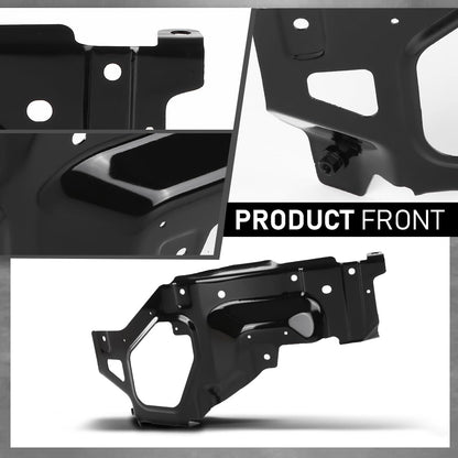 G-PLUS Front Passenger Side Bumper Impact Bar Bracket Compatible with GMC Sierra 1500 (submodel: AT4, Base, Denali, Elevation, SLE, SLT) 2019-2022 Black 84539975