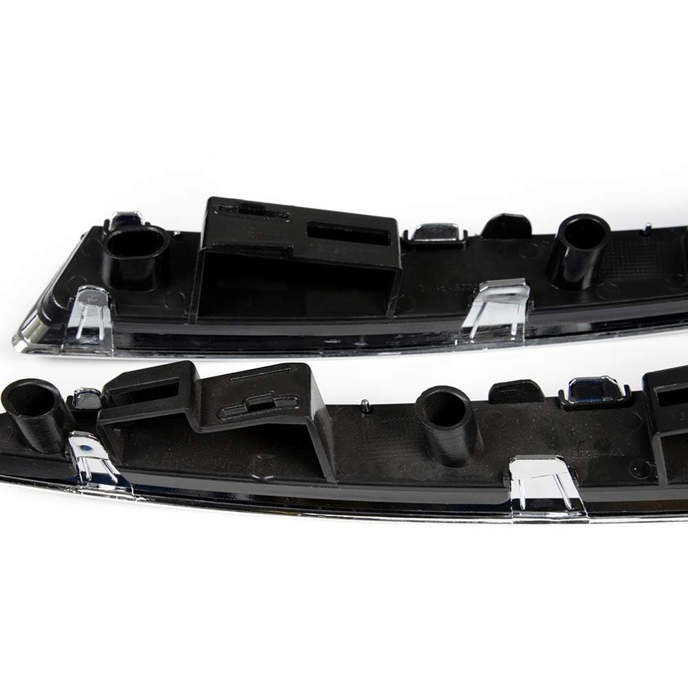 G-PLUS Left Right Headlight Lower Trim Molding Grille Replacement Compatible with Ford Escape S Sport Utility 4-Door 2013 2014 2015 2016 CJ5Z13008D CJ5Z13008C
