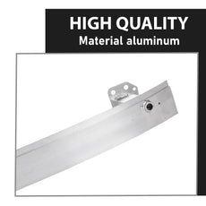 G-PLUS Front Bumper Reinforcement for Jeep Cherokee 2014-2018 Aluminum Close-up View