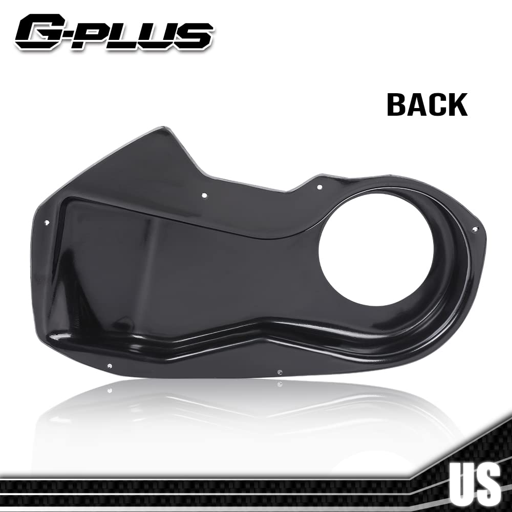 G-PLUS Plastic Delete Heater Box NON AC CAR Compatible with 1982-1992 Chevy Camaro Pontiac Firebird Black