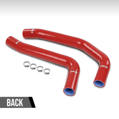 G-PLUS Upper lower Radiator Hose Compatible with Toyota Tacoma 2005-2015 (4.0L V6) Fit Toyota 4Runner 2003-2009 (4.0L V6) Fit Toyota FJ Cruiser 2007-2014 (4.0L V6) Red