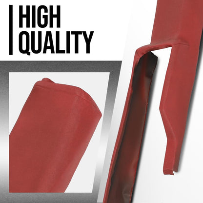 G-PLUS TPE Front Upper Dash Cover DashBoard Compatible with Chevy Camaro 1979-1981 Red