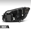G-PLUS LED Headlight Right Passenger Compatible with Benz C300 C43 W205 2019 2020 2021 2059066004, 2059066104 Black
