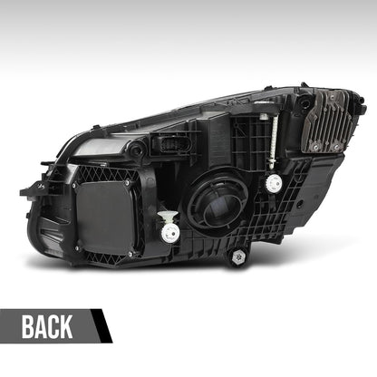 G-PLUS LED Headlight Right Passenger Compatible with Benz C300 C43 W205 2019 2020 2021 2059066004, 2059066104 Black