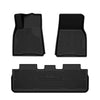 G-PLUS Floor Mats Compatible with Tesla Model Y 2025-2026 5 Seat (NOT FIT 7 Seat) Floor Liners All Weather Full Cover Protection 3 Piece TPE