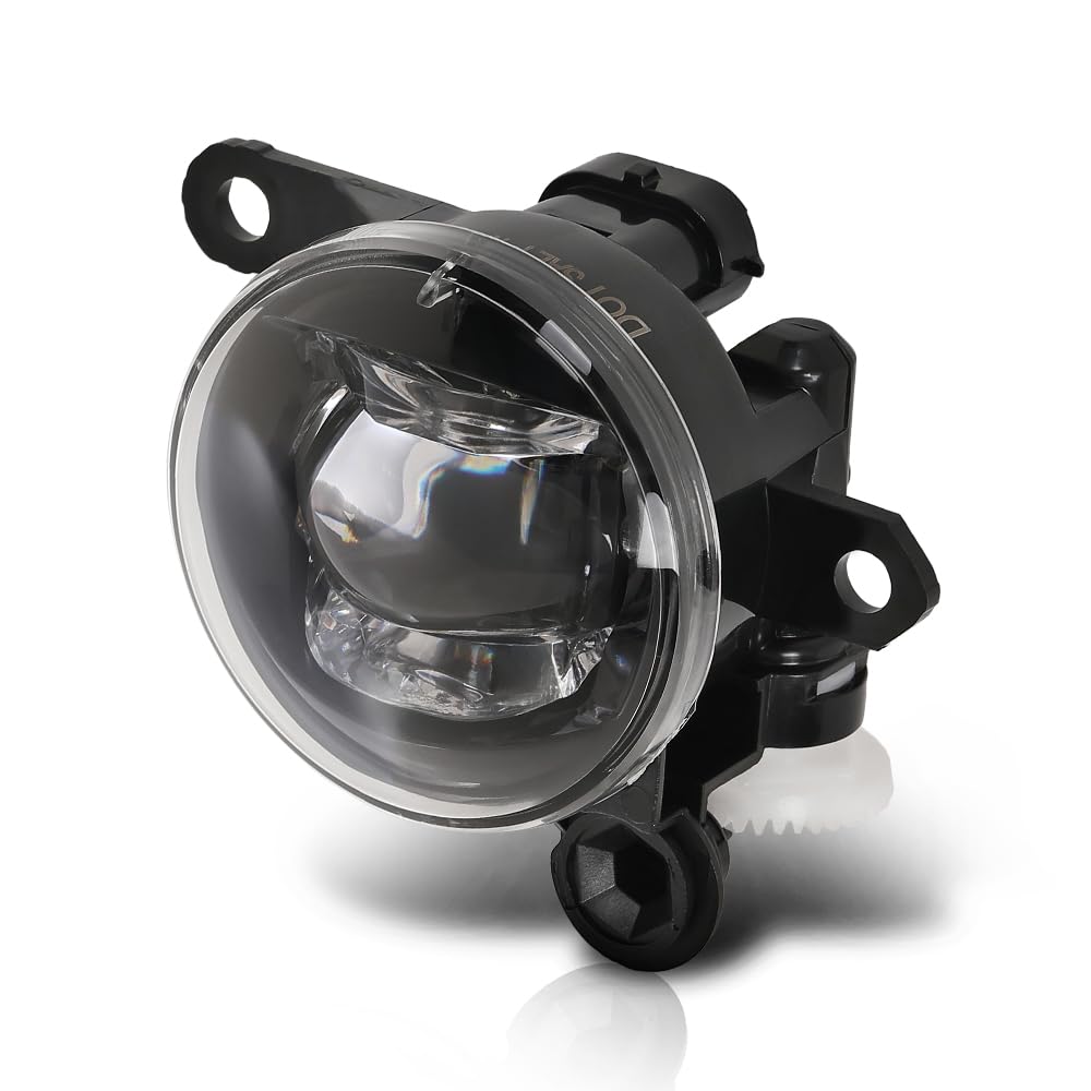 G-PLUS Right Passenger Fog Light Compatible with Volvo XC40 2018-2020 Fit Polestar 2 2021-2023 31689175 Black
