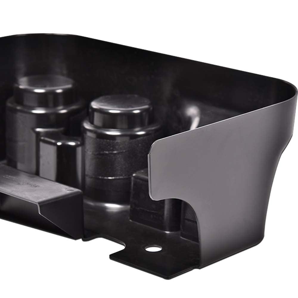 G-PLUS Center Console Cup Holder Compatible with Ford Super Duty Truck F250 F350 F450 F550 1999 2000 2001, Black Cupholder