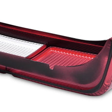 G-PLUS Tail Light Lens Left for Ford Mustang 1987-1993 Red Replacement Side View