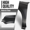 G-PLUS Front Left Side Fender Compatible with Chevy Suburban (submodel: Commercial, High Country, LS, LT, Premier, RST, Z71) 2021 2022 2023 2024 84384210, GM1240418 Black