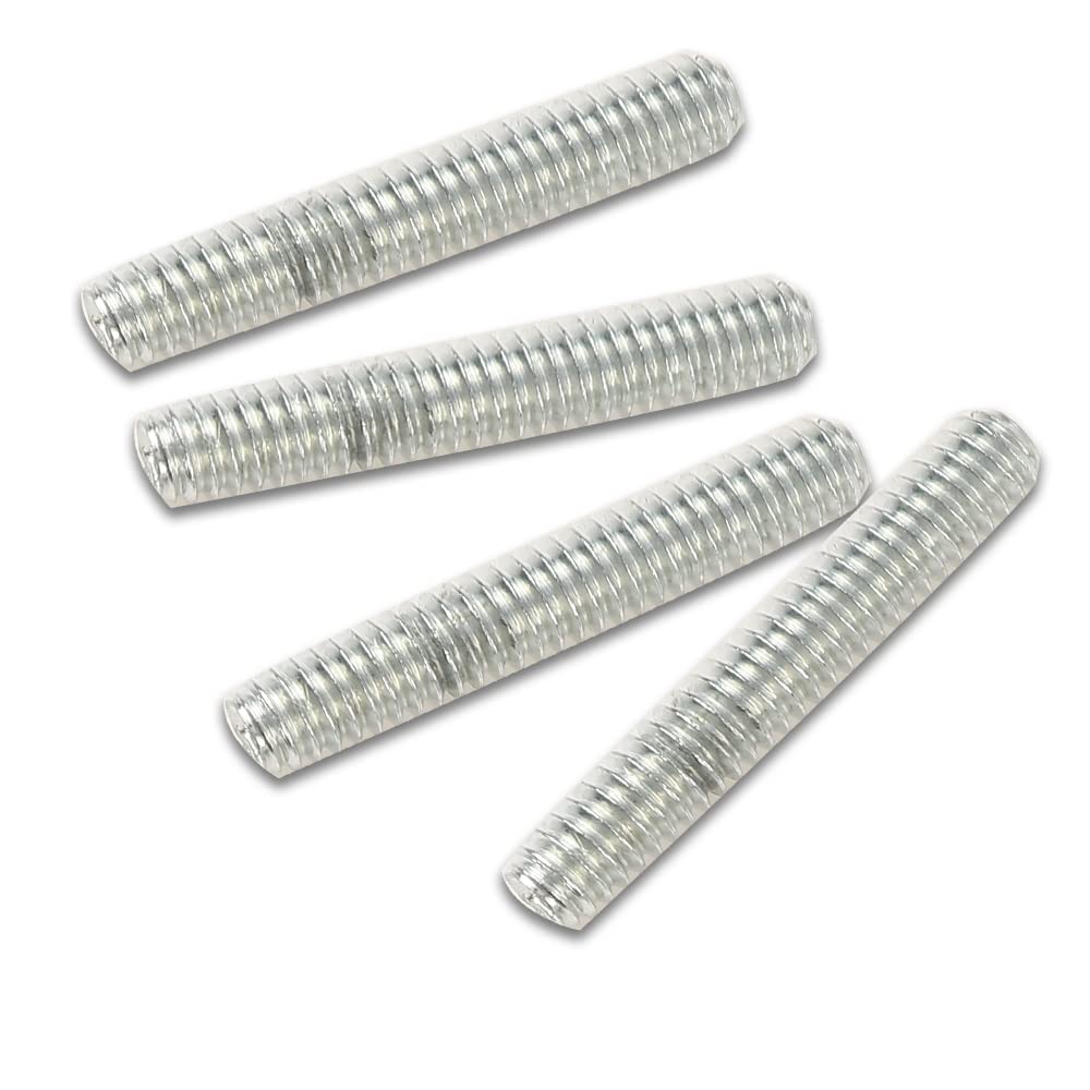 G-PLUS Auto SBC Stainless Steel Valve Cover Stud Bolts Kit Compatible with 1955-1986 265/283/302/305/327/350/400 SB Chevy Engines 8pcs Valve Cover Stud Bolts Stainless Steel