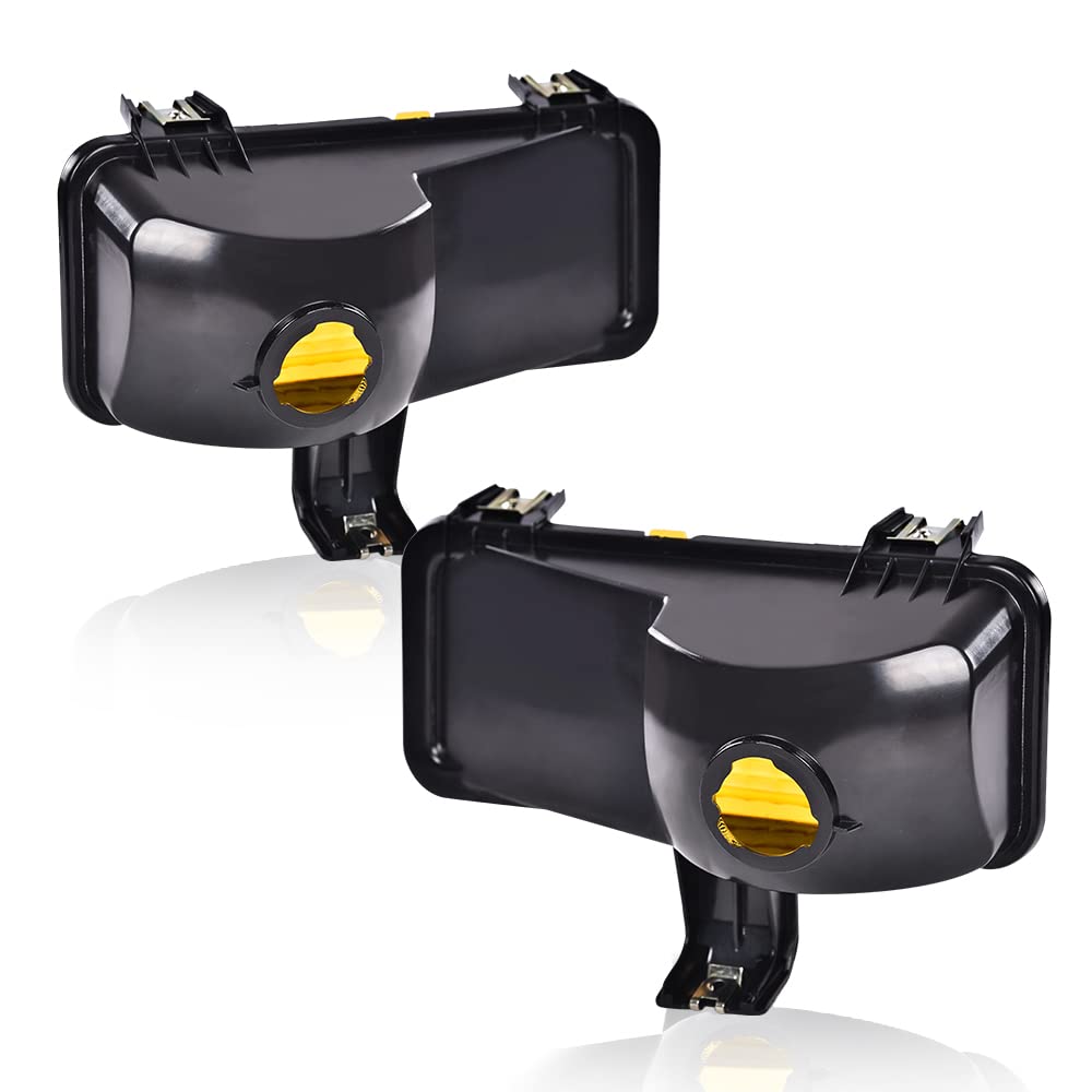 G-PLUS Front Turn Signal Light Assembly Compatible with 1981-1982 Chevy Suburban Fit Chevy Blazer PU Fit GMC Jimmy Suburban PU Driver Left Passenger Right Side Amber Lens Turning Signal Lights