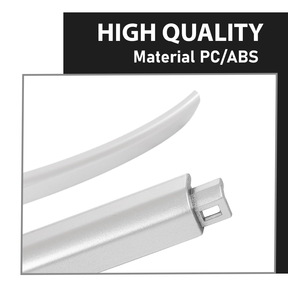 G-PLUS Front Bumper Lower Insert Trim Molding Silver Compatible with Land Rover Range Rover 2013-2017 LR038735