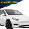 G-PLUS Front Right Fender Flares Compatible with Tesla Model X 2016 2017 2018 2019 2020 2021 Wheel Fender Arch Molding Trim Passenger Side Black